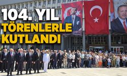 104. yıl törenlerle kutlandı