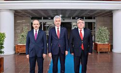Danıştay Başkanı Yiğit'ten Rektör Özölçer’e ziyaret