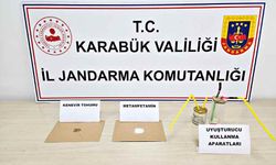 Karabük’te jandarmadan zehir operasyonu