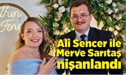Ali Sencer ile Merve Sarıtaş nişanlandı