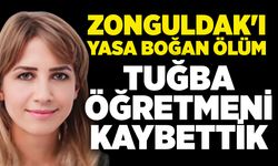 Zonguldak'ı yasa boğan ölüm: Tuğba öğretmeni kaybettik