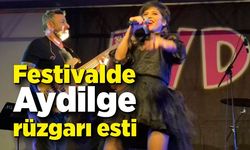 Festivalde Aydilge rüzgarı esti