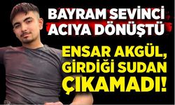 Bartın acı haberle sarsıldı; Ensar Akgül, serinlemek için girdiği sudan çıkamadı