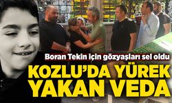 Kozlu'da yürek yakan veda: Boran Tekin için gözyaşları sel oldu