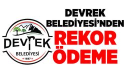 Devrek Belediyesi’nden rekor ödeme