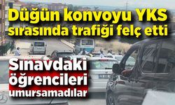 Düğün konvoyu YKS sırasında trafiği felç etti: 19 bin TL ceza