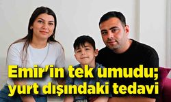 DMD hastası Mustafa Emir'in tek umudu; yurt dışındaki tedavi