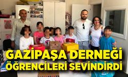Gazipaşa Derneği öğrencileri sevindirdi