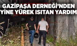 Gazipaşa Derneği’nden yine yürek ısıtan yardım