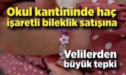 Okul kantininde satılan haç işaretli bileklik velilerin tepkisini çekti