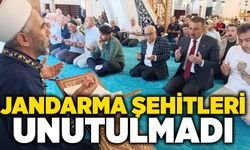 Jandarma şehitleri unutulmadı