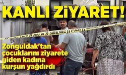 Kanlı ziyaret: Çocuklarının evinde eski eşini vurdu
