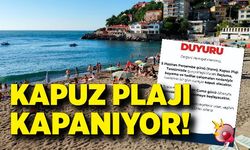 Zonguldak’ın en çok tercih edilen plajı kapandı