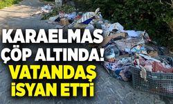 Karaelmas çöp altında! Vatandaş isyan etti