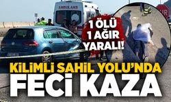 Kilimli Sahil Yolu’nda feci kaza: 1 ölü, 1 ağır yaralı!
