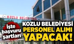 Kozlu Belediyesi çok sayıda personel alımı yapacak! İşte başvuru şartları