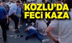 Kozlu'da feci kaza!