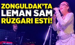Zonguldak’ta Leman Sam rüzgarı esti!
