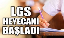 LGS kapsamındaki merkezi sınavın ilk oturumu başladı