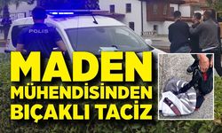 Tanımadığı kadına gül vermek istedi, reddedilince bıçak gösterdi