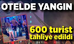 Alanya'da otel yangını