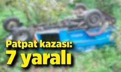 Patpat kazası: 7 yaralı