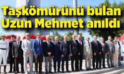 Taşkömürünü bulan Uzun Mehmet törenle anıldı