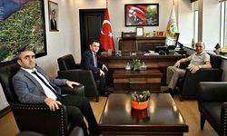 DSİ 23. Bölge Müdürü Orman Bölge Müdürünü ziyaret etti