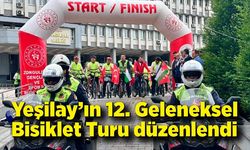 Yeşilay’ın 12. Geleneksel Bisiklet Turu düzenlendi