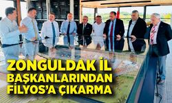 Zonguldak il başkanlarından Filyos’a çıkarma