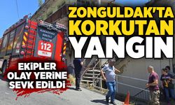 Zonguldak'ta korkutan yangın: Ocakta unutulan yemek alev aldı!