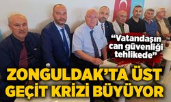 Zonguldak’ta üst geçit krizi büyüyor: “Vatandaşın can güvenliği tehlikede”