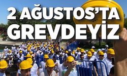 Madenci 2 Ağustos'ta grevde