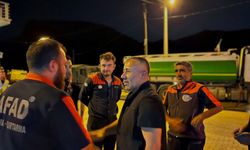 Başkan Yıldırım, yangın bölgesinde incelemeler yaptı