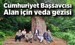 Cumhuriyet Başsavcısı Alan için veda gezisi düzenlendi