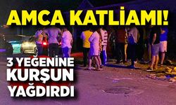 Amca yeğenlerine kurşun yağdırdı: 2 ölü, 1 yaralı