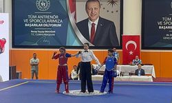 Meramlı sporcular Wushu Balkan Şampiyonası'ndan madalyalarla döndü