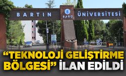 BARÜ “Teknoloji Geliştirme Bölgesi” ilan edildi