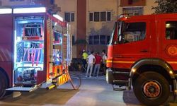 5 katlı apartmanda yangın paniği