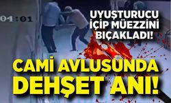 Cami avlusunda uyuşturucu içerken kendisini uyaran müezzini bıçakladı