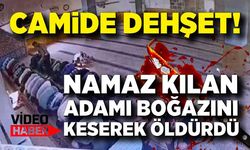 Husumetlisini namaz kılarken boğazını keserek öldürdü