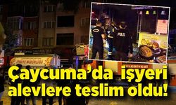 Çaycuma’da korkutan yangın: Alevlere teslim oldu!