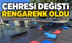 Çehresi değişti, rengarenk oldu
