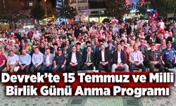 Devrek’te 15 Temmuz ve Milli Birlik Günü Anma Programı