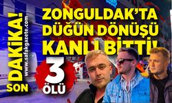 Zonguldak’ta düğün dönüşü bıçaklı kavga: 3 ölü