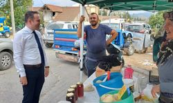 Cumayeri Kaymakamı vatandaşlara veda etti