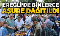 Ereğli’de binlerce aşure dağıtıldı