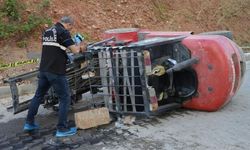 Forkliftin altında kalan 16 yaşındaki sürücü hayatını kaybetti