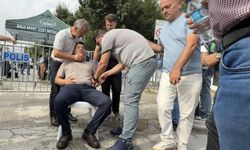 Bayılan itfaiye erinin kardeşi, duruşma salonunun dışında fenalık geçirdi