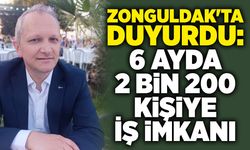Zonguldak'ta duyurdu: Karabük’te 6 ayda 2 bin 200 kişiye iş imkanı